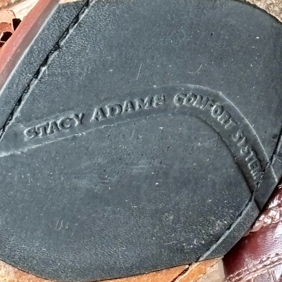 Stacy Adams Mens Comfort System Leather Tassel Brown Loafers 9.5M - Picture 8 of 8